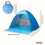 1Pc φορητή σκηνή παραλίας για 2-3 άτομα - Upf 50+ Uv Protection, Ελα 2