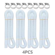 Manguera de piscina para piscinas elevadas de 3,17 x 149,86 cm compatible con bombas de filtro de piscina