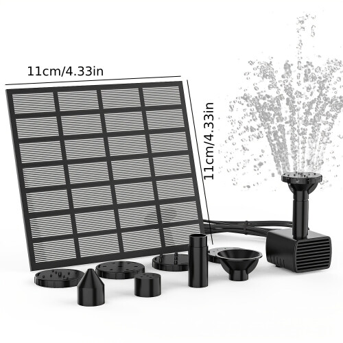1,5W Mini Outdoor Solar Solar Pump Kit DIY, Δεν χρειάζεται ηλεκτρικό ρεύμ