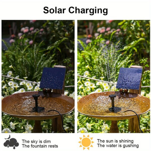 1,5W Mini Outdoor Solar Solar Pump Kit DIY, Δεν χρειάζεται ηλεκτρικό ρεύμ 2