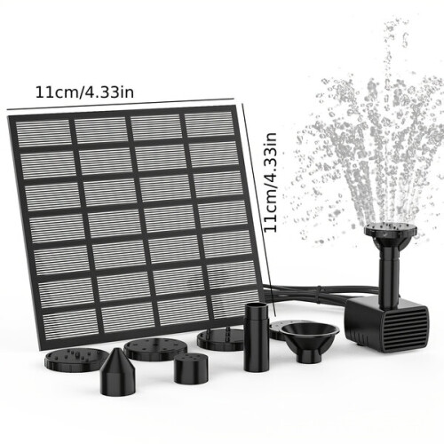 1,5W Mini Outdoor Solar Solar Pump Kit DIY, Δεν χρειάζεται ηλεκτρικό ρεύμ 1