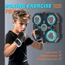 Birthday Bash, Reaktionstrainingsspielzeug für Jugendliche – Dual-Sensory Black Abs Boxing Trainer mit