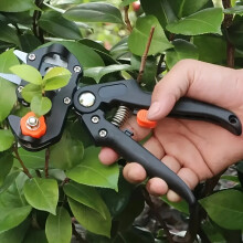 1 Stück Gartenschere aus Kohlenstoffstahl, manuelles Pfropfwerkzeug, rutschfester Griff, langlebig,