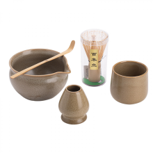 Service à thé Matcha de pleine lune, imitation four à thé chinois de la dynastie Song, ensemble d'outils de préparation du thé, bol à matcha