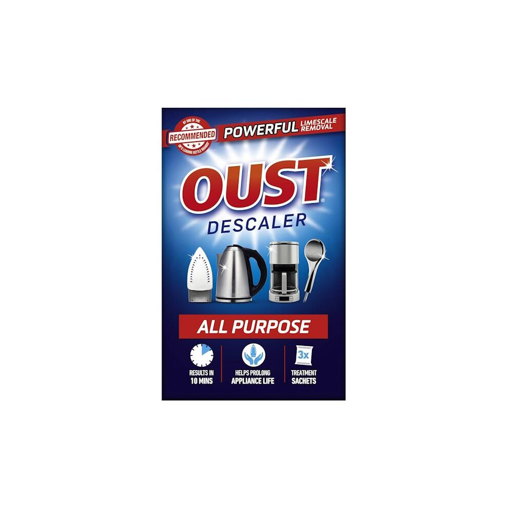 Oust 3 X All Purpose Descaler 3 X 25Ml