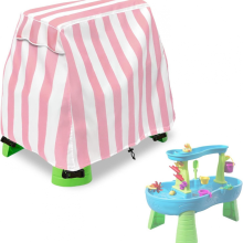 Cubierta para mesa de agua para niños, cubierta para mesa de exterior para duchas de lluvia, mesa de agua para estanques de salpicaduras