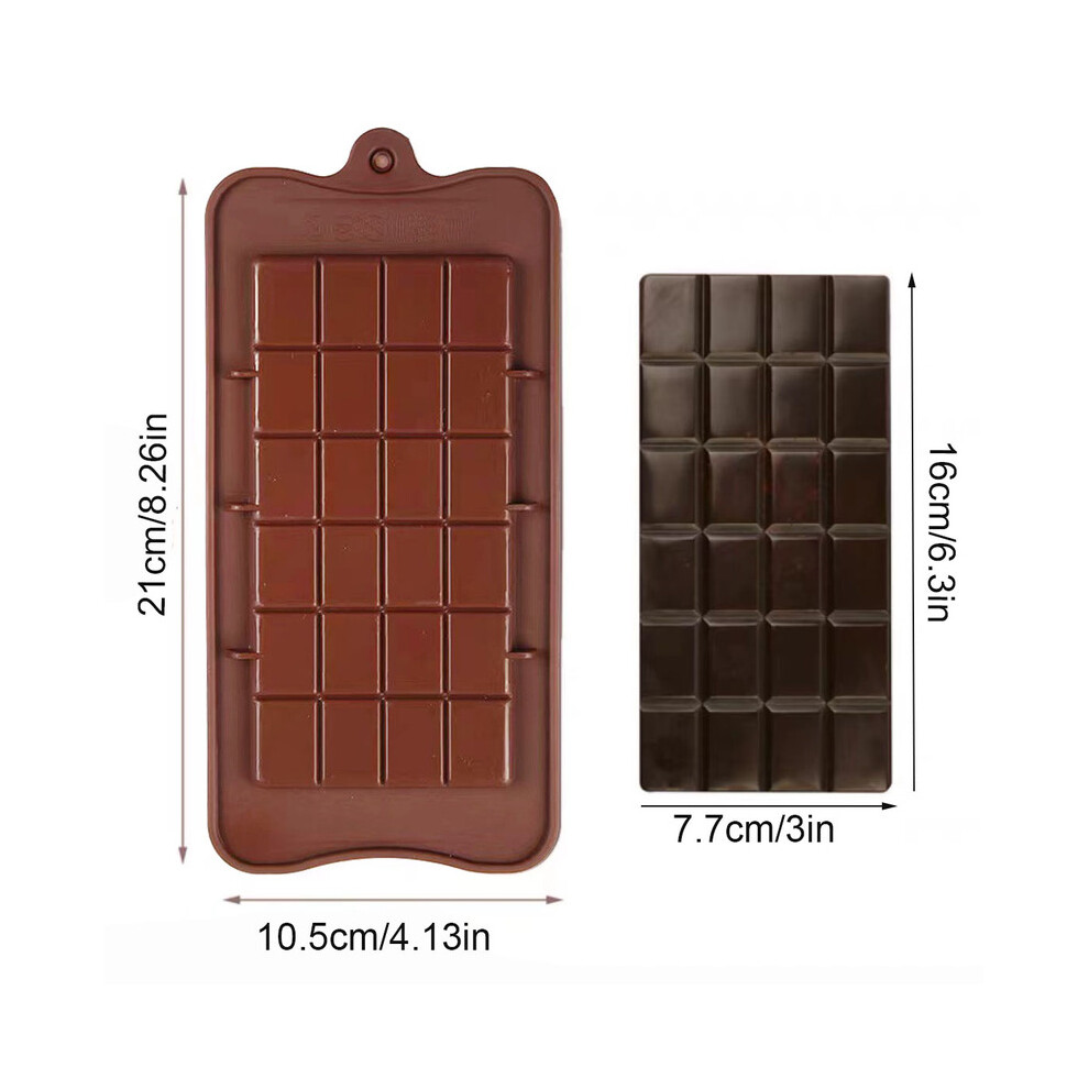 (rectangulaire) 1pc Moule à chocolat Moule en silicone 3D Moule à chocolat de Dubaï Moule à barre de