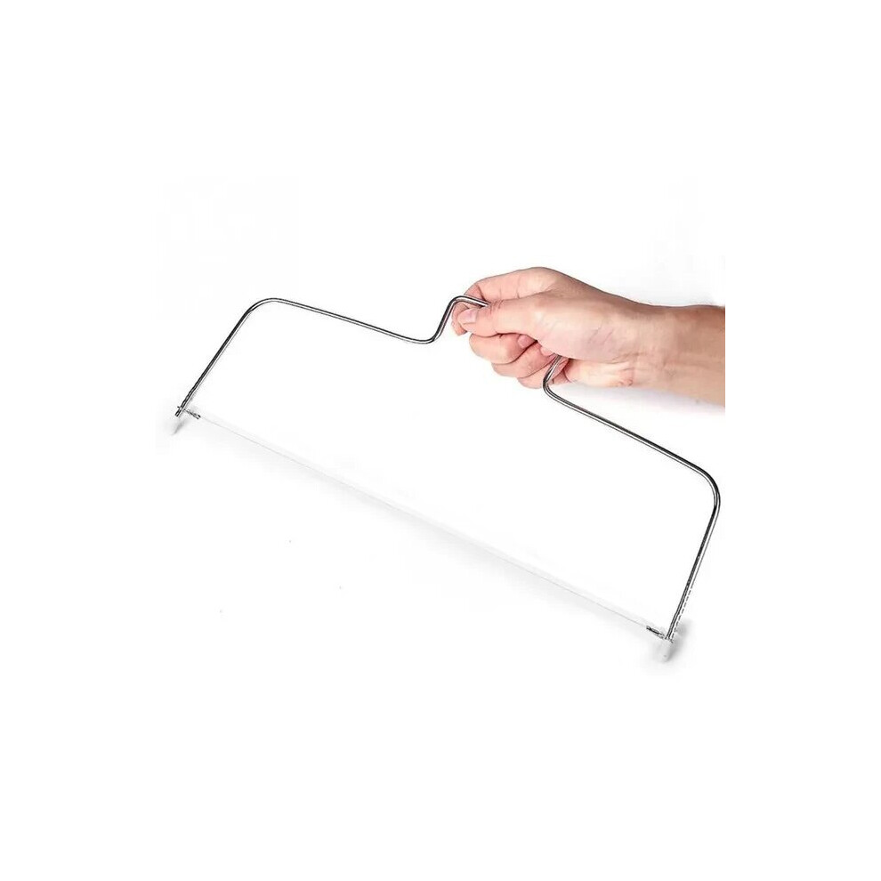 (1 pièce simple ligne) Trancheuse à gâteau réglable en hauteur en acier inoxydable Moule de décoration