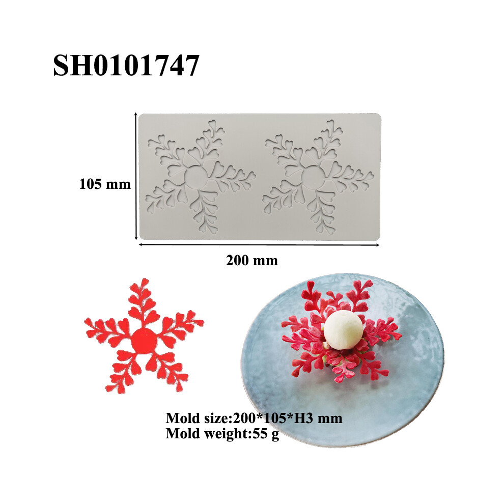 (SH0101747) Meibum DIY Moules à Fondant Outils de Décoration de Gâteau Sugarcraft Moules en Silicone