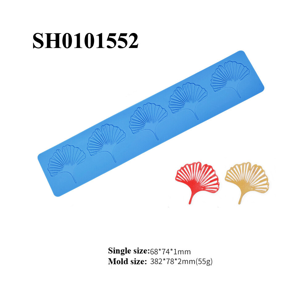 (SH0101552) Moule à pâtisserie en silicone pour décoration de dessert, pépites de chocolat évidées,