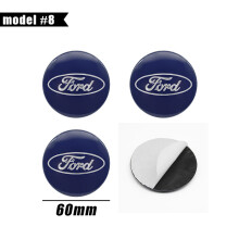 (60 mm Ford Modell 8) Auto-Styling Radmitte Radkappen Aufkleber Abzeichen Emblem Aufkleber für Ford