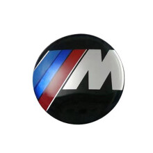 (M Sport-posteriore 82 mm 1 pz) 82 mm Emblema anteriore per cofano auto, logo, distintivo per bagagliaio,