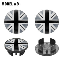(54mm Model 9 MINI)Auton pyörän keskinapakorkit vanteen suojuksen tunnusmerkki Mini Cooper One S Countrymanille