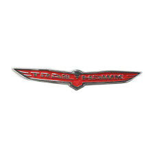 (Estilo 2) 1 pieza de aleación de aluminio, emblema trasero, guardabarros, adhesivo para Jeep Grand