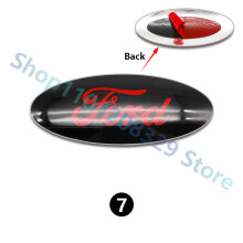 (FG Ford 7-14,5 x 5,9 cm) Auto-Kühlergrill-Emblem, Kofferraum-Logo, Aufkleber, Zubehör für Ford Focus