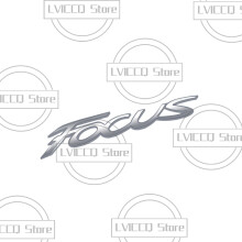 (D)Voor Ford Focus Auto-embleem 3D Metalen Hybride ST Line MK2 MK3 MK4 Logo Body Decals Sticker Achterkant