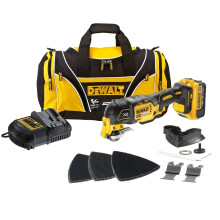 Dewalt DCS355M1 18v XR Cordless Brushless Oscillating MultiTool +1 x 4.0Ah Batt