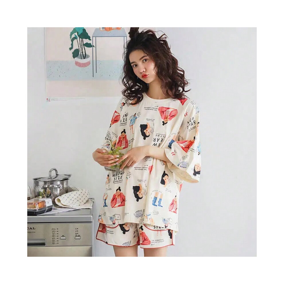 (M [recommendation 35-47.5kg ], Japanese girl) Summer Ins Sle Women's Cotton Spwear Sweet Strap ort Pants Home Clothes Sexy Cute Japanese Sle Pure Des-image-OPC-PHKG7F6-NEW