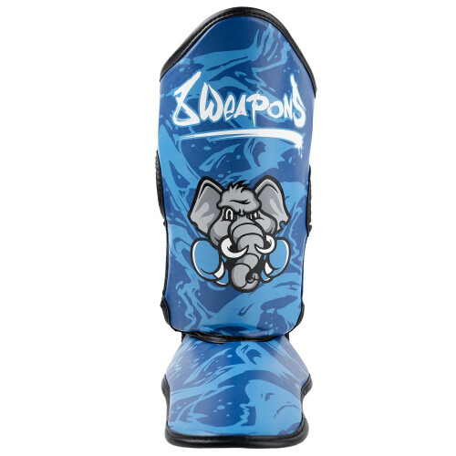 ( Small / Medium) 8 Weapons Kids Jipe Muay Thai Shin Guards 2