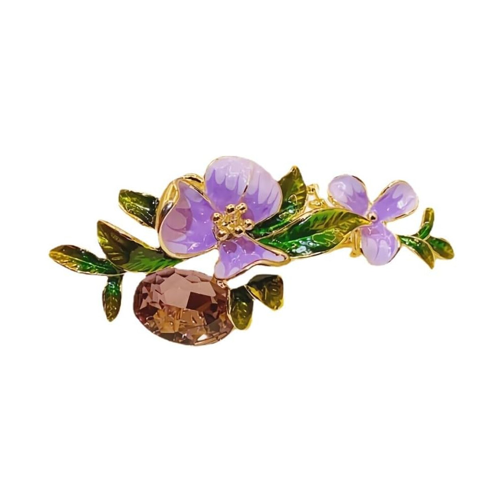 Flower Brooch Pin for Women, Elegant Accessories Jewelry Women Brooches, Fashion Jewelry, Wedding Brooch, Flowers Lapel Pin