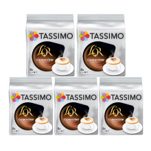 Tassimo L'Or Cappuccino Coffee Pods x8 (Pack of 5, Total 40 Pods)