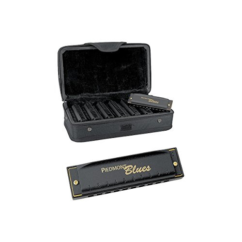 Hohner PBH7 Piedmont Blues Harmonica Set - 7-Pack 2