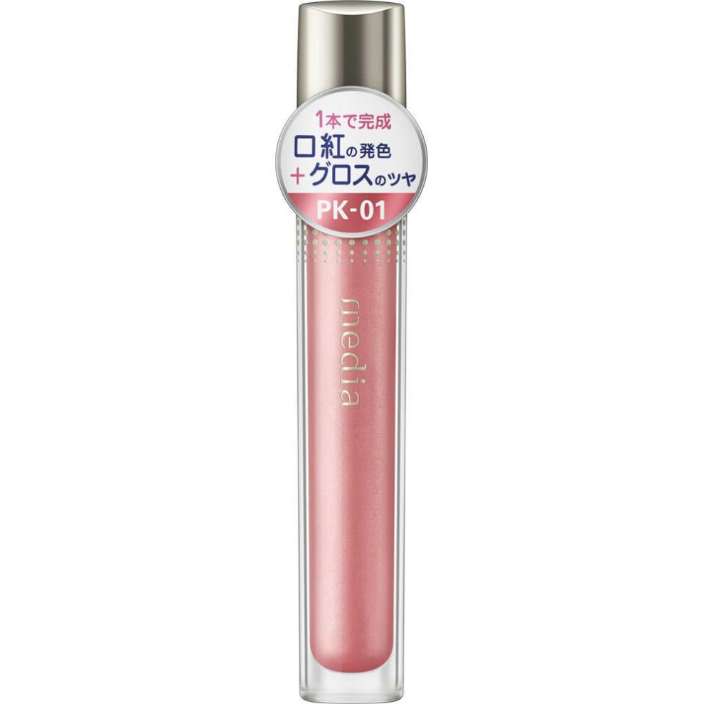 Kanebo Media Liquid Glow Rouge Pk-01 Mouth Makeup - Mouth Makeup