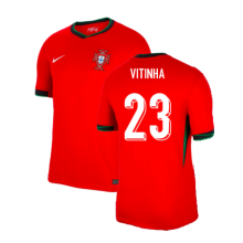 (XL) 2024-2025 Portugal Home Shirt (Vitinha 23)