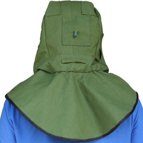 Canvas Sand Blasting Hood Cap Shawl Cap Sandblaster Mask 1