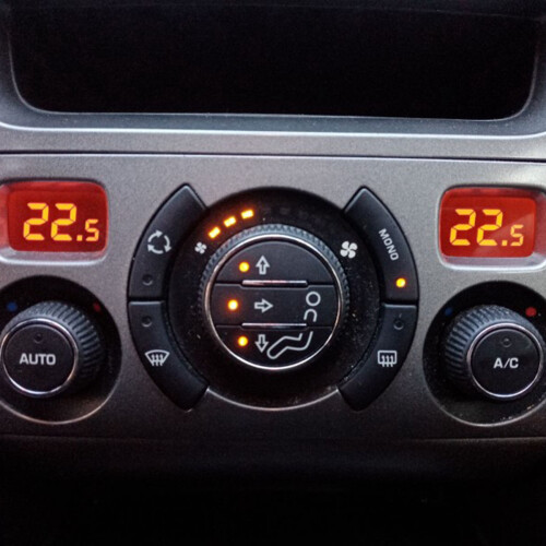 2Pcs Car ACC Display Screen Air Conditioning Information Screen 2