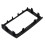 Μαύρο πάνελ ραδιοφώνου 220 X 130 x 210mm 2 Din για το 2009-2014 Superb 5