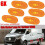 Lot de 6 feux de position latéraux pour Sprinter W906 2006-2018 2