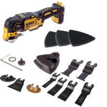 Dewalt DCS355N 18v XR Brushless Oscillating Multi Tool Bare + 36 Accessories
