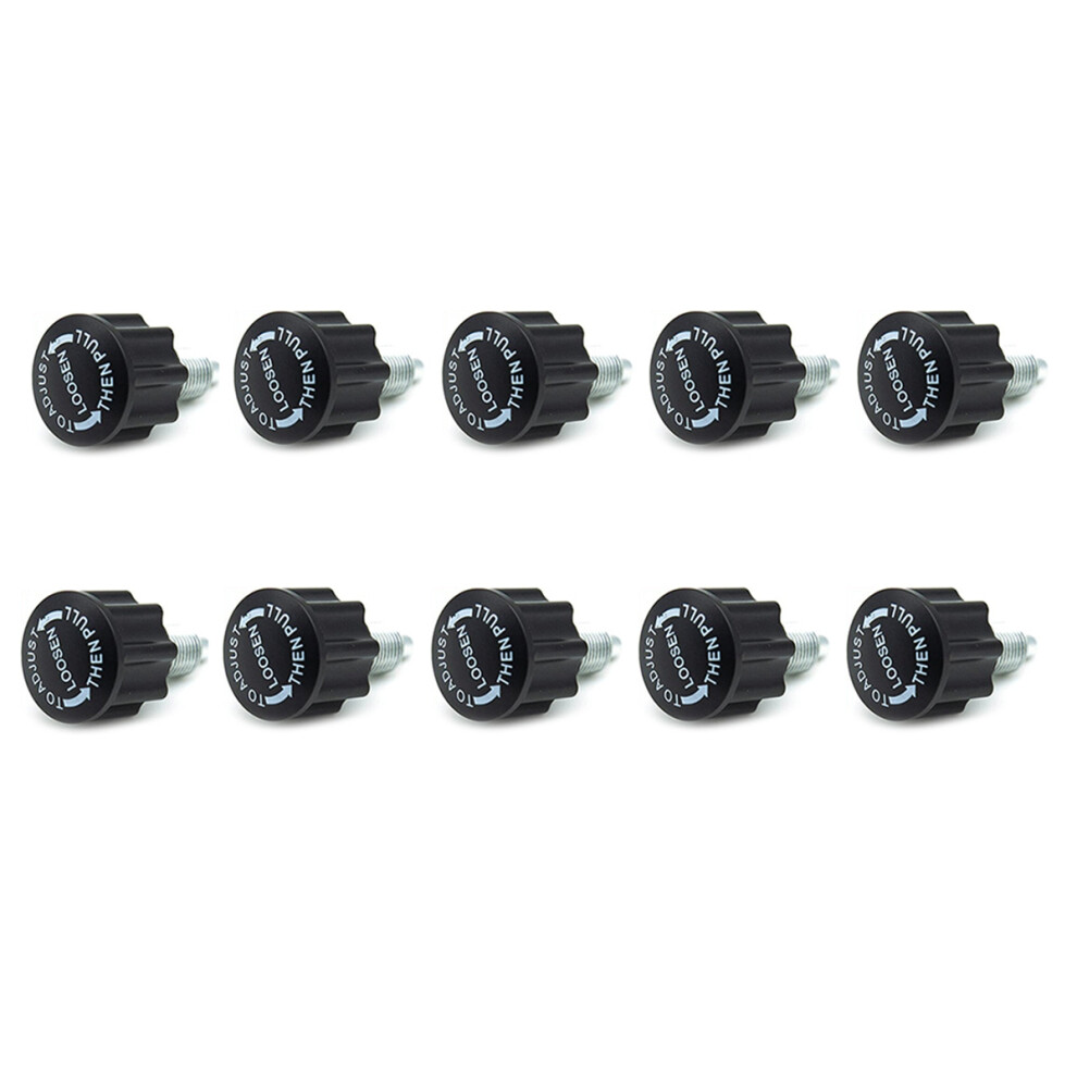 10Pcs Pull Pin Spring Knob Parts For Fitness Equipment Pin Bike 4854155060596
