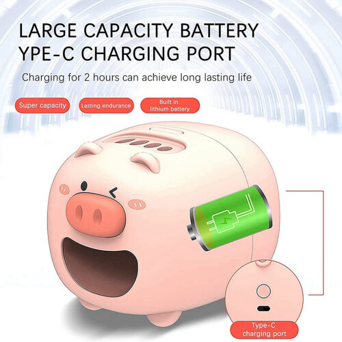 USB Small Pig Sunflower Seed Peeling Artifact,Lazy Artifact 2