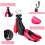 Boot Shoe Stretcher, Shoe Tree Expander Stretch Width & Length,Pink 4