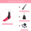 Boot Shoe Stretcher, Shoe Tree Expander Stretch Width & Length,Pink 7