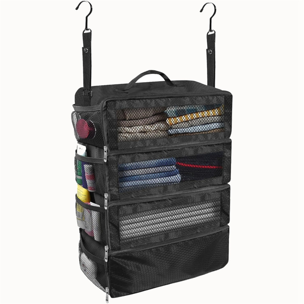 Waterproof Suitcase Clothing Organizers Travel Packing Black-image-OPC-PHKHP2P-NEW