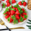 100 PCS Artificial Red Strawberries Fake Plastic Strawberry Decor 4