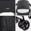 My Babiie MB01 Lightweight Stroller - Black 7