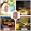 Solar Lights Waterproof - Outdoor Hanging Lanterns Butterfly 5