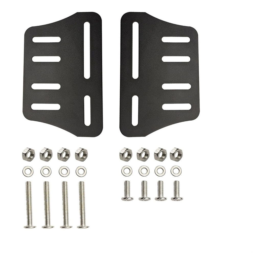 Adaptateur/plaque de connexion pour cadre de lit robuste 2 pièces