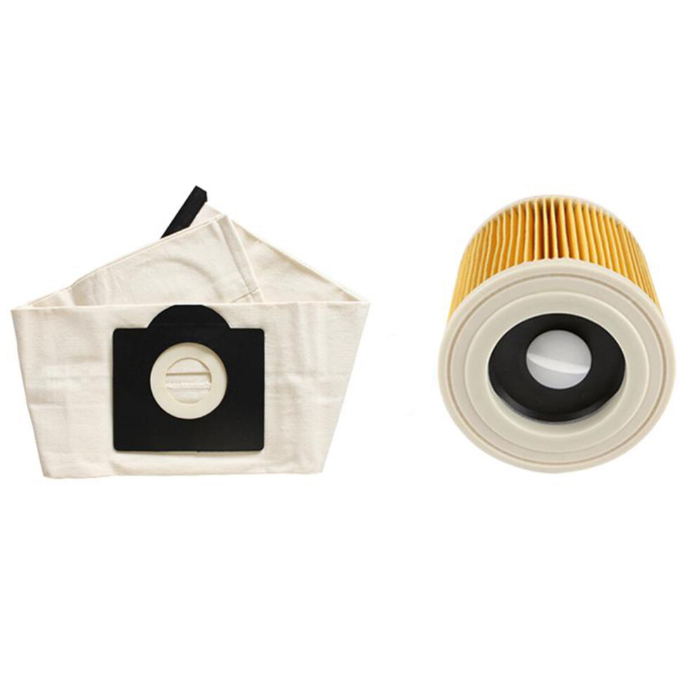 Filtro Hepa Y Bolsas De Polvo Lavables Para WD3 MV3 WD3200 SE4001-image