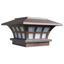 Lâmpada solar para poste, à prova d'água, para áreas externas, para cerca de jardim, para paisagem