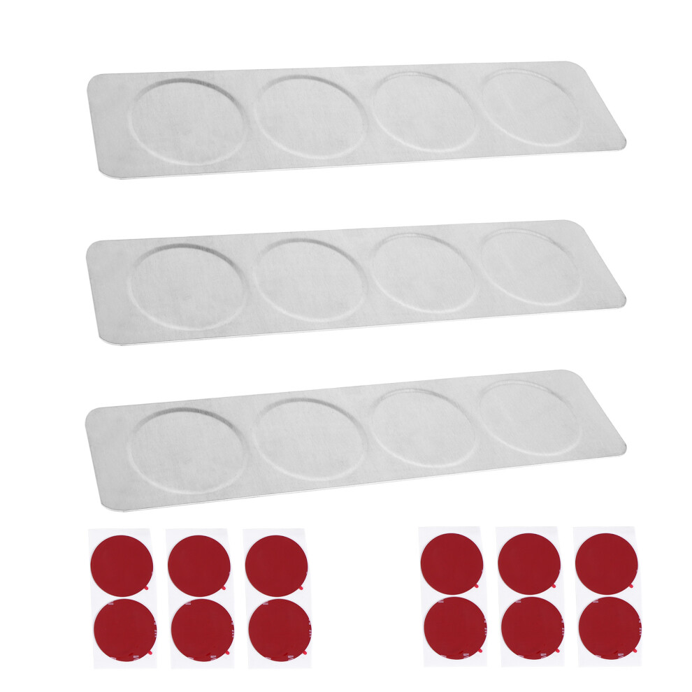 Porta Spezie Magnetico In Acciaio Inox Per Barattoli Di Spezie Magnetici-image