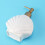 Ceramic Soap Dispenser, Lotion Hand- Bottles,420ML,Shell 7