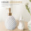 Ceramic Soap Dispenser, Lotion Hand- Bottles,420ML,Shell 3