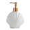 Ceramic Soap Dispenser, Lotion Hand- Bottles,420ML,Shell 1