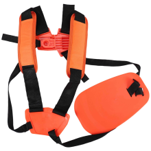 Double Shoulder Strap Grass Trimmer Brush Cutter Harness Belt Yellow