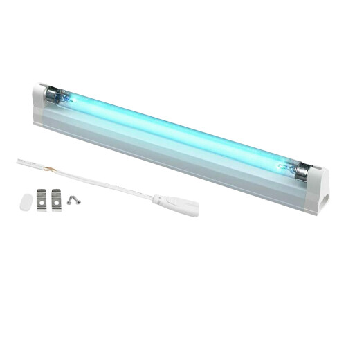 Λάμπα LED T5 6W UV, χαλαζία, UVC, μικροβιοκτόνο φως, απολυμαντική λάμπα 220V